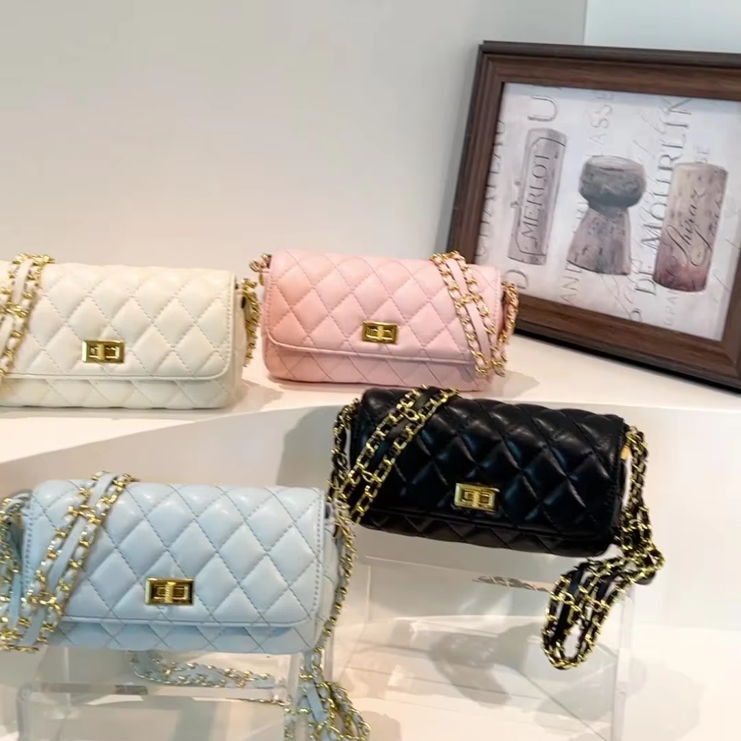 Customized 2025 lightweight PU shoulder bag, fashionable women's new crossbody bag-4